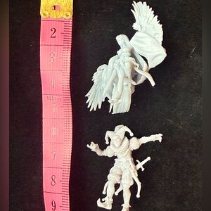 2 miniatures with base, 3D printed, roll play, D&D (M)